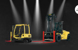 Award winnende Hyster heftrucks JXNL en H16XD-6