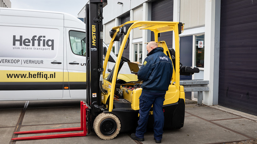 Hyster heftruck keuren