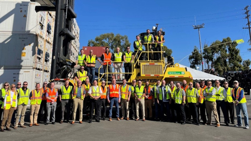 Hyster waterstof Containerhandler Team