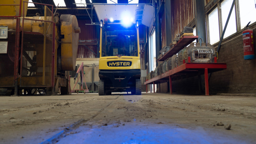 Wienerberger reduceert CO2-uitstoot met Hyster 2heftruck voorzien van lithium-ion batterij